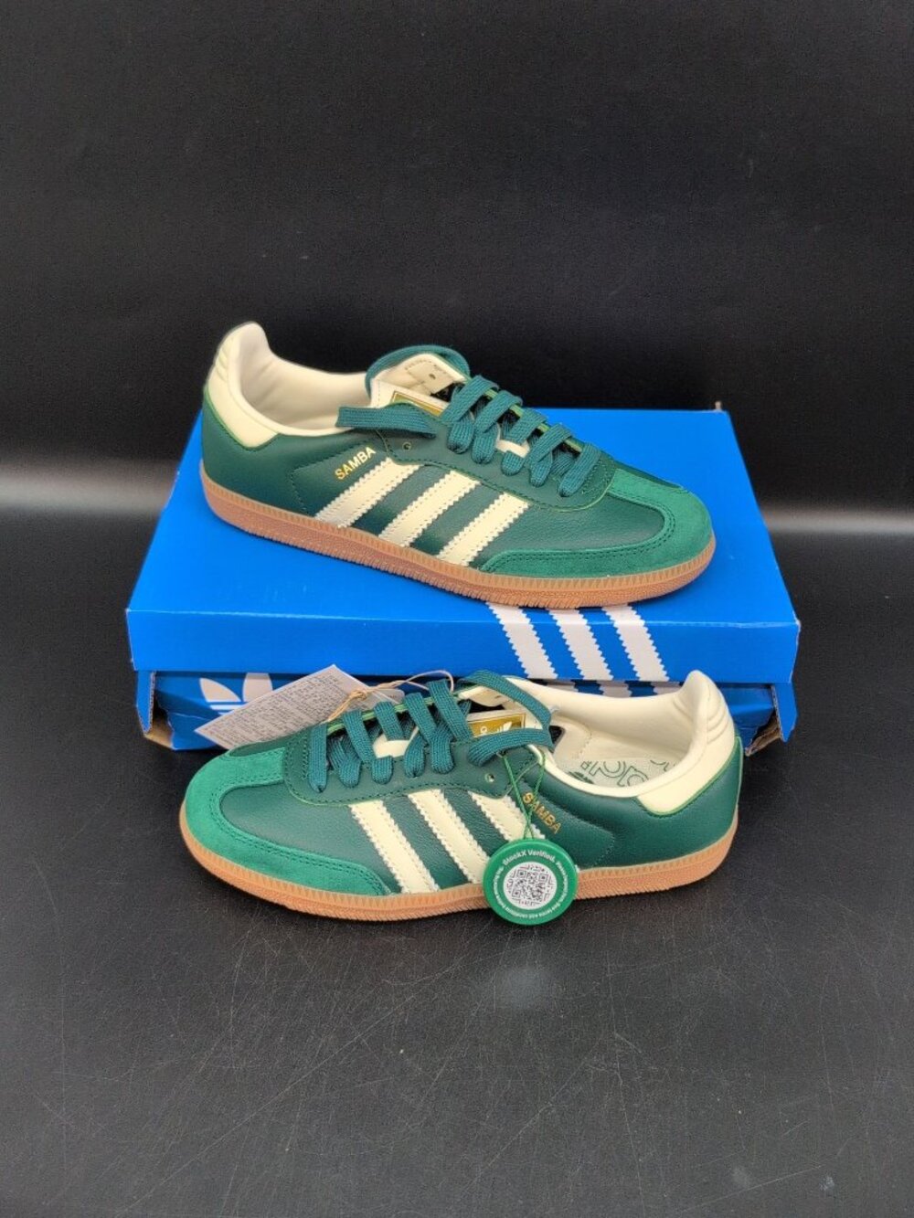 Adidas Samba OG Sneakers Women's Shoes US 4.5 Collegiate Green IE0872